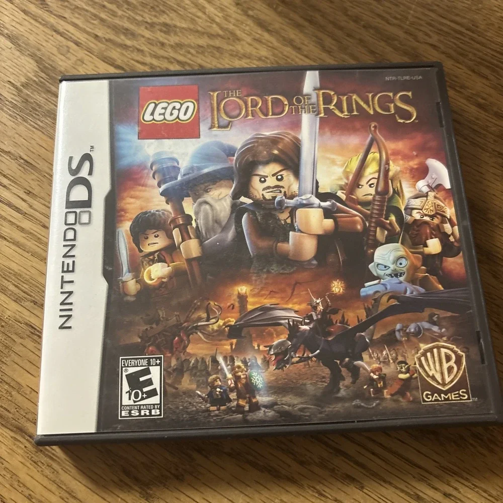 LEGO The Lord of the Rings (Nintendo DS, 2012) CASE And Manual Only No  Game
